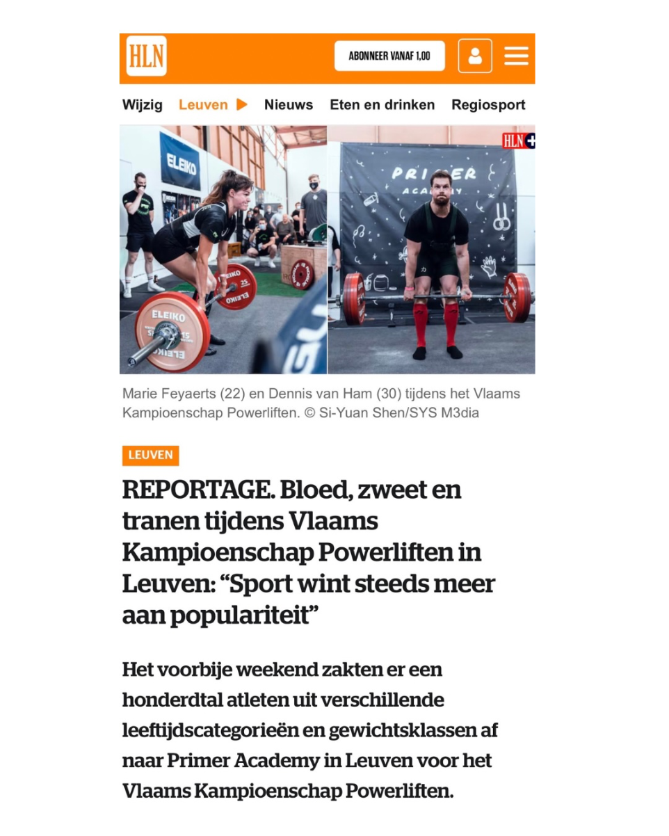 Studio Health in HLN