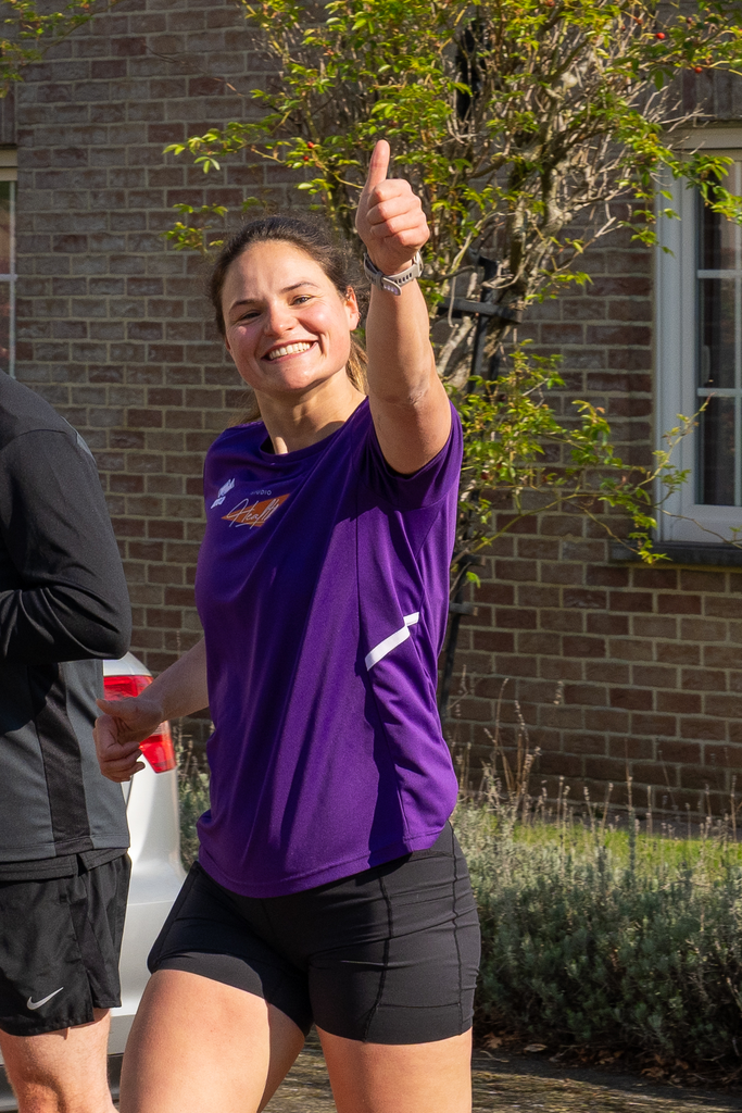 Running T-Shirt - paars