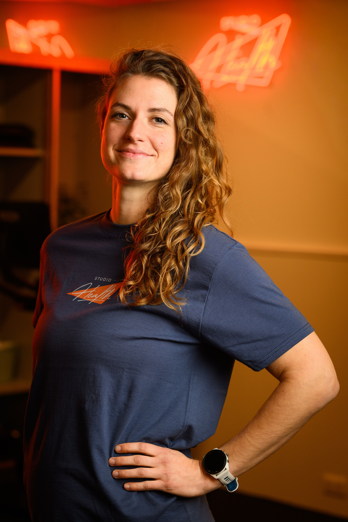 Fitness T-Shirt - blauw (small)