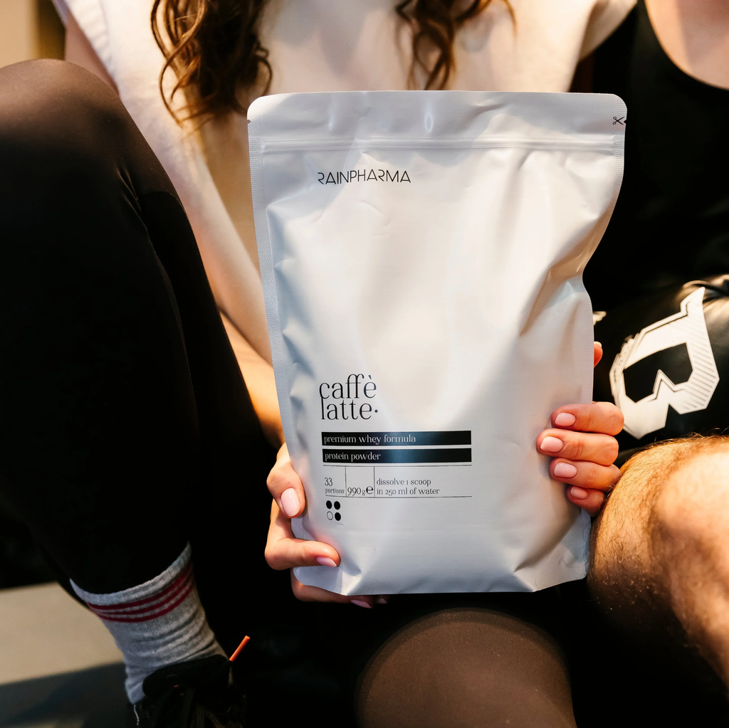 Rainpharma Caffé Latte Shake 990g kopen - eiwit shake voor in de ochtend